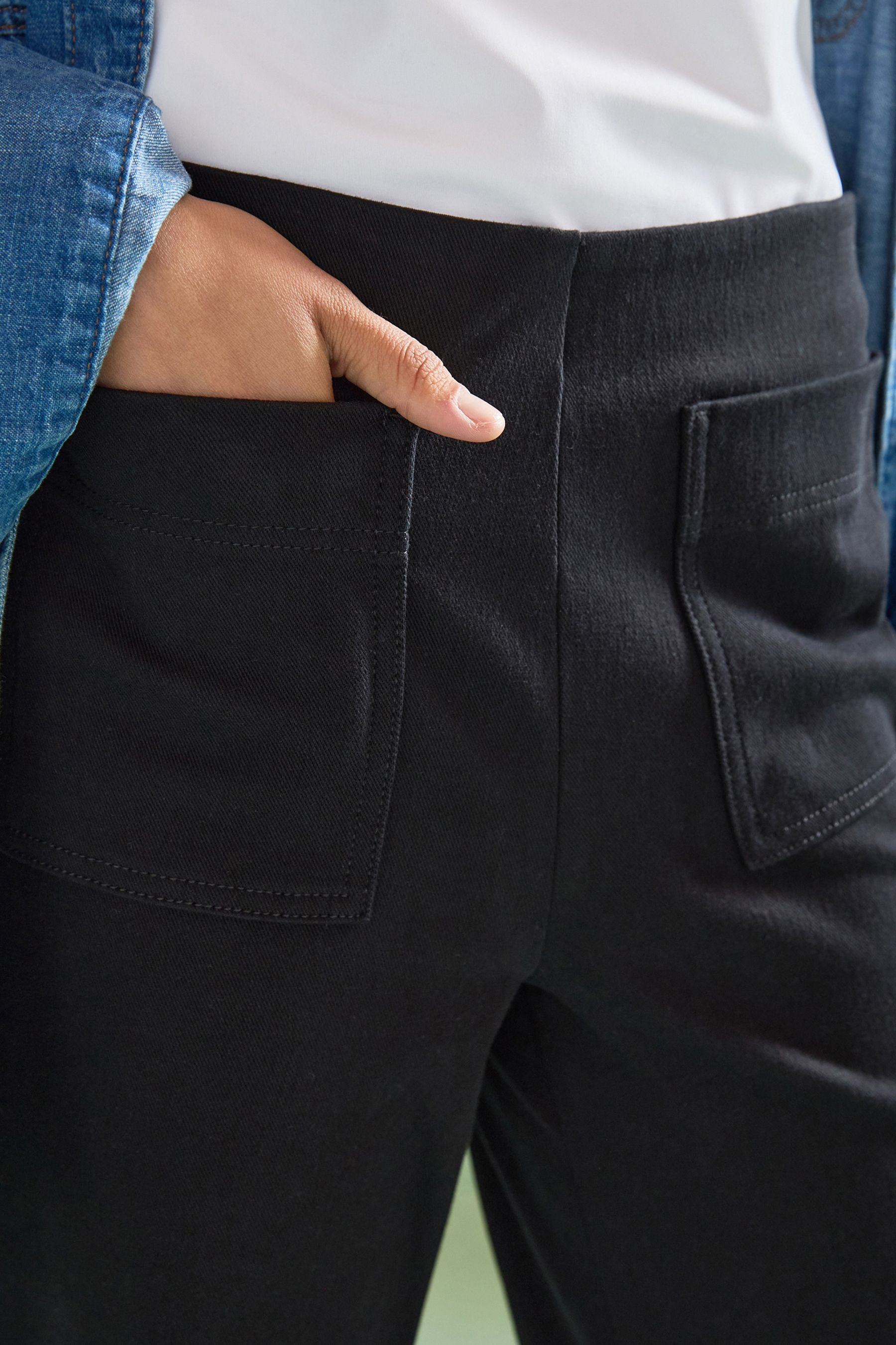 Next ladies jersey trousers best sale