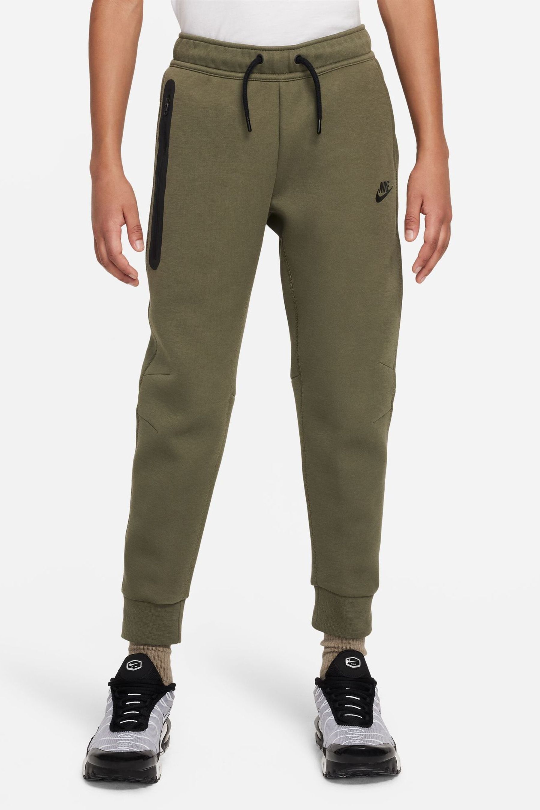 Buy Nike Olive Green Tech Fleece Joggers from Next Luxembourg