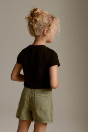 Black Boxy T-Shirt (3-16yrs) - Image 3 of 7