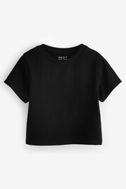 Black Boxy T-Shirt (3-16yrs) - Image 5 of 7