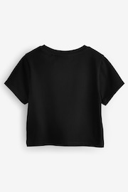 Black Boxy T-Shirt (3-16yrs) - Image 5 of 7