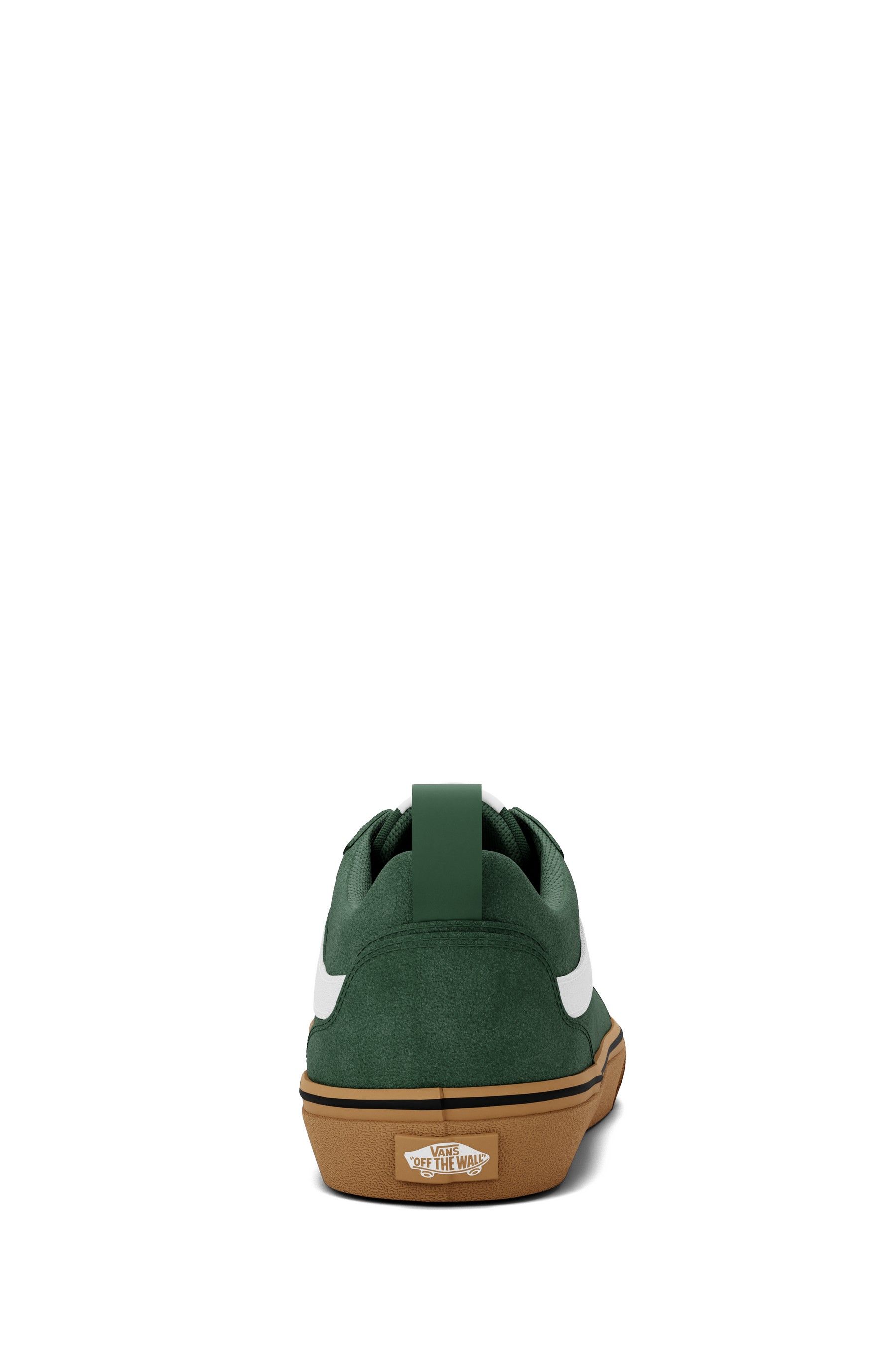 Green vans with brown sole best sale
