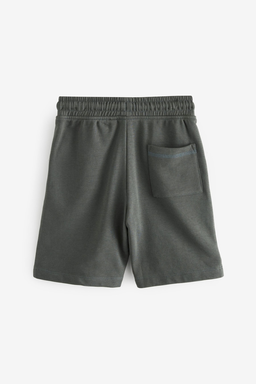 Grey Charcoal 1 Pack Basic Jersey Shorts (3-16yrs) - Image 2 of 3
