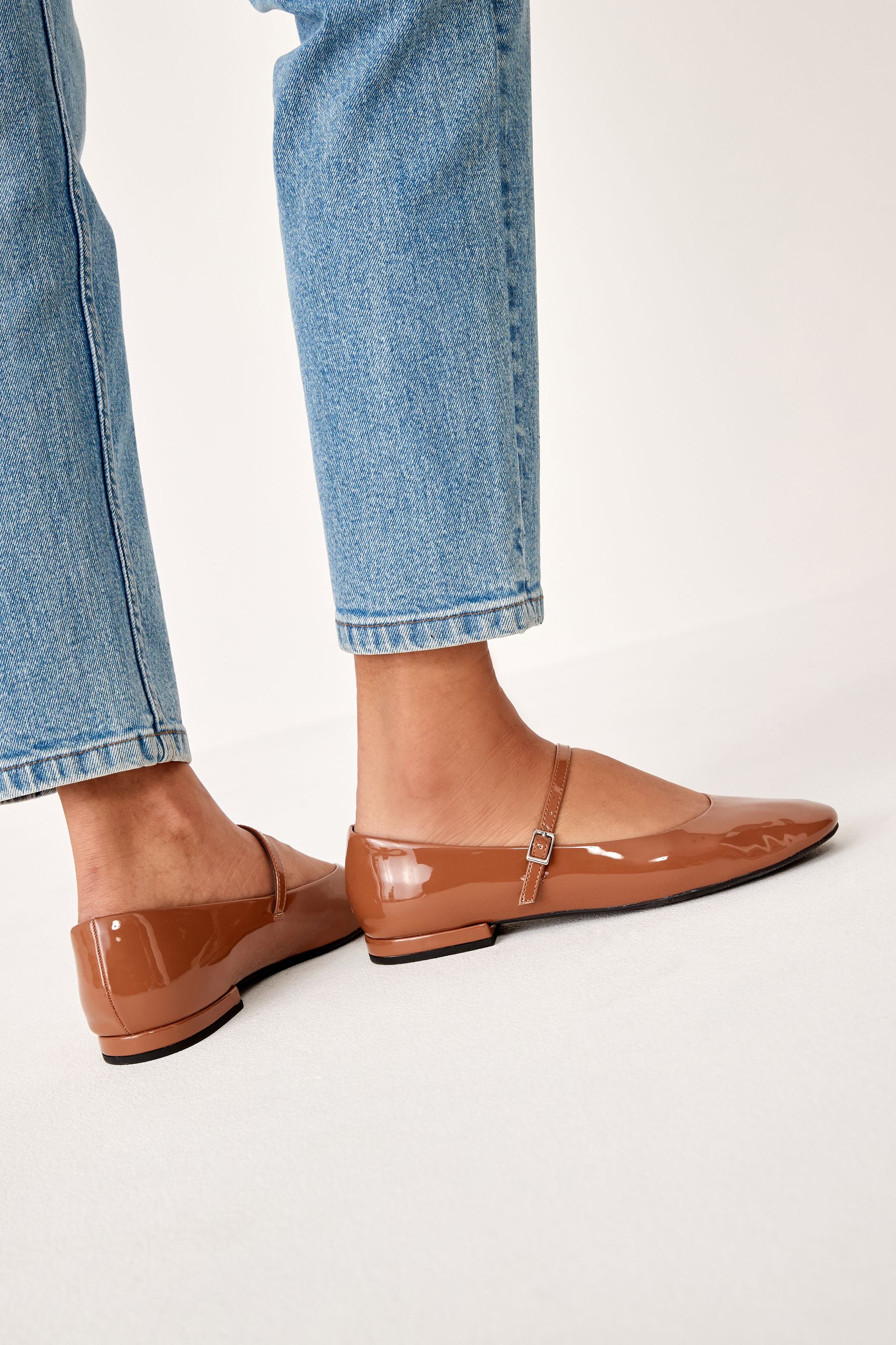 Buy Camel Brown Forever Comfort Mary Jane Shoes from Next Luxembourg