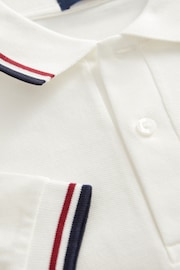 Fred Perry Mens Twin Tipped Polo Shirt - Image 10 of 11