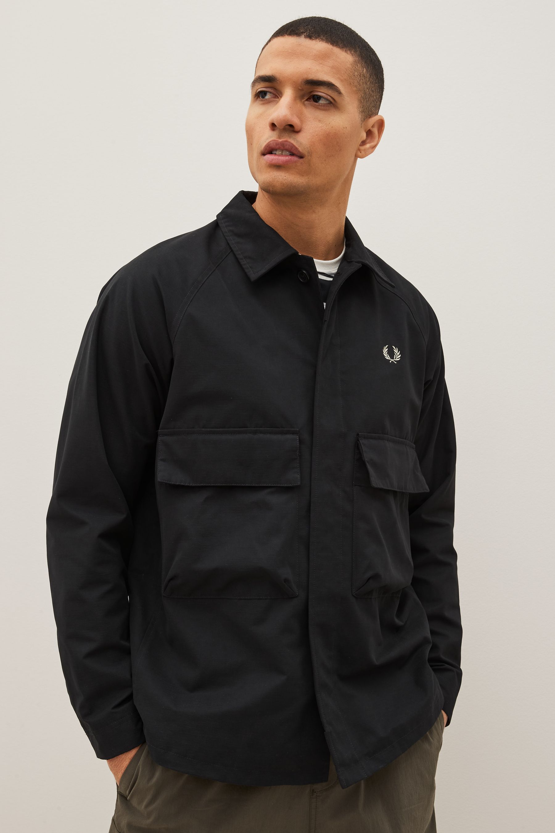 Fred perry utility overshirt 2025