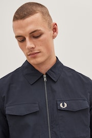 Fred Perry Zip Through Lightweight Jacket - Image 4 of 8