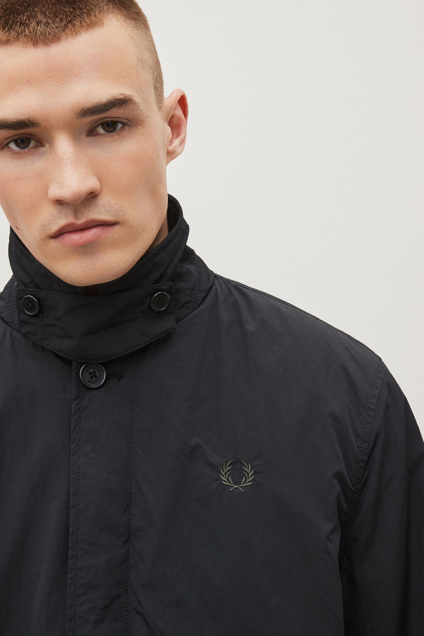 Fred perry mac jacket clearance