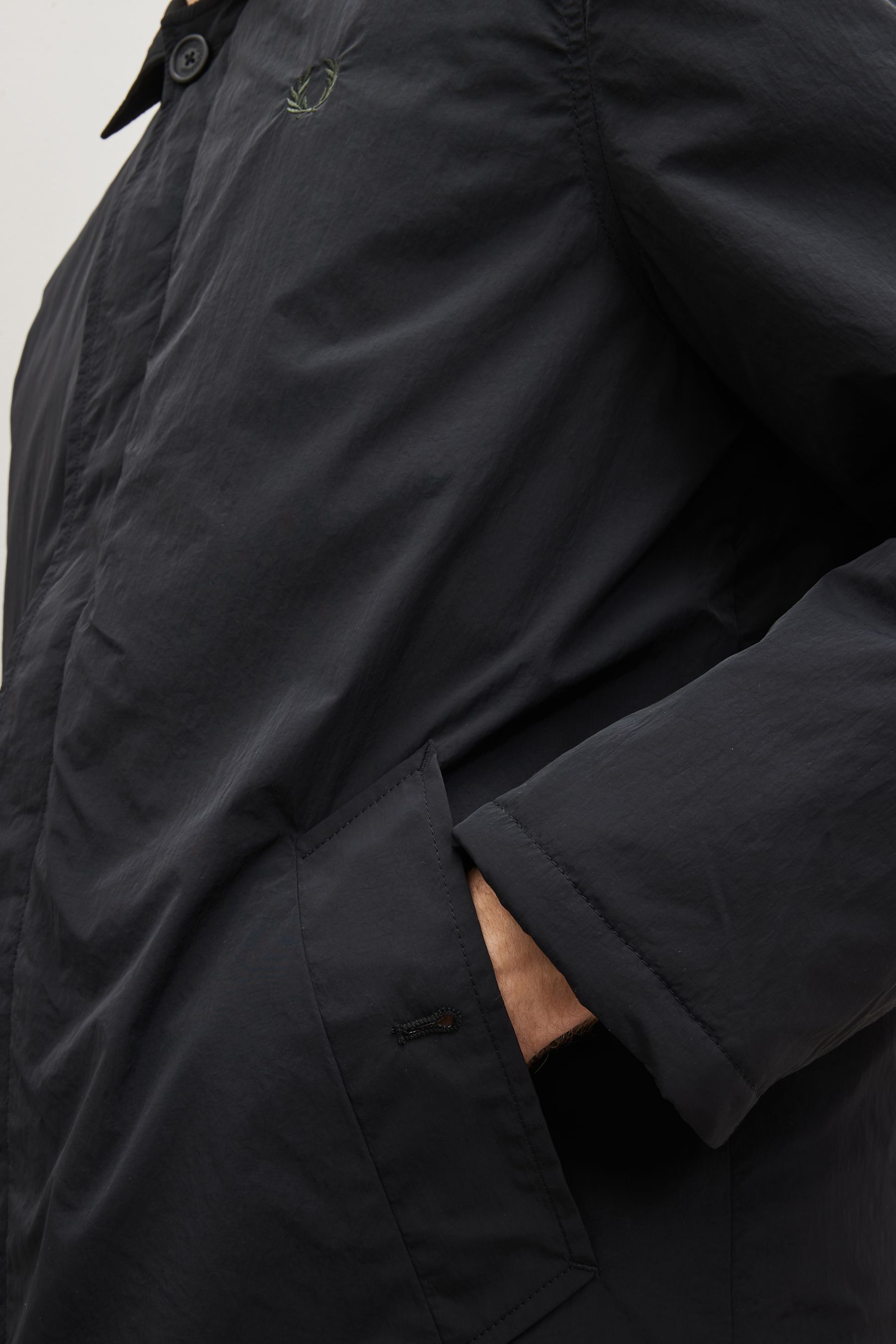 Fred perry mac jacket hot sale