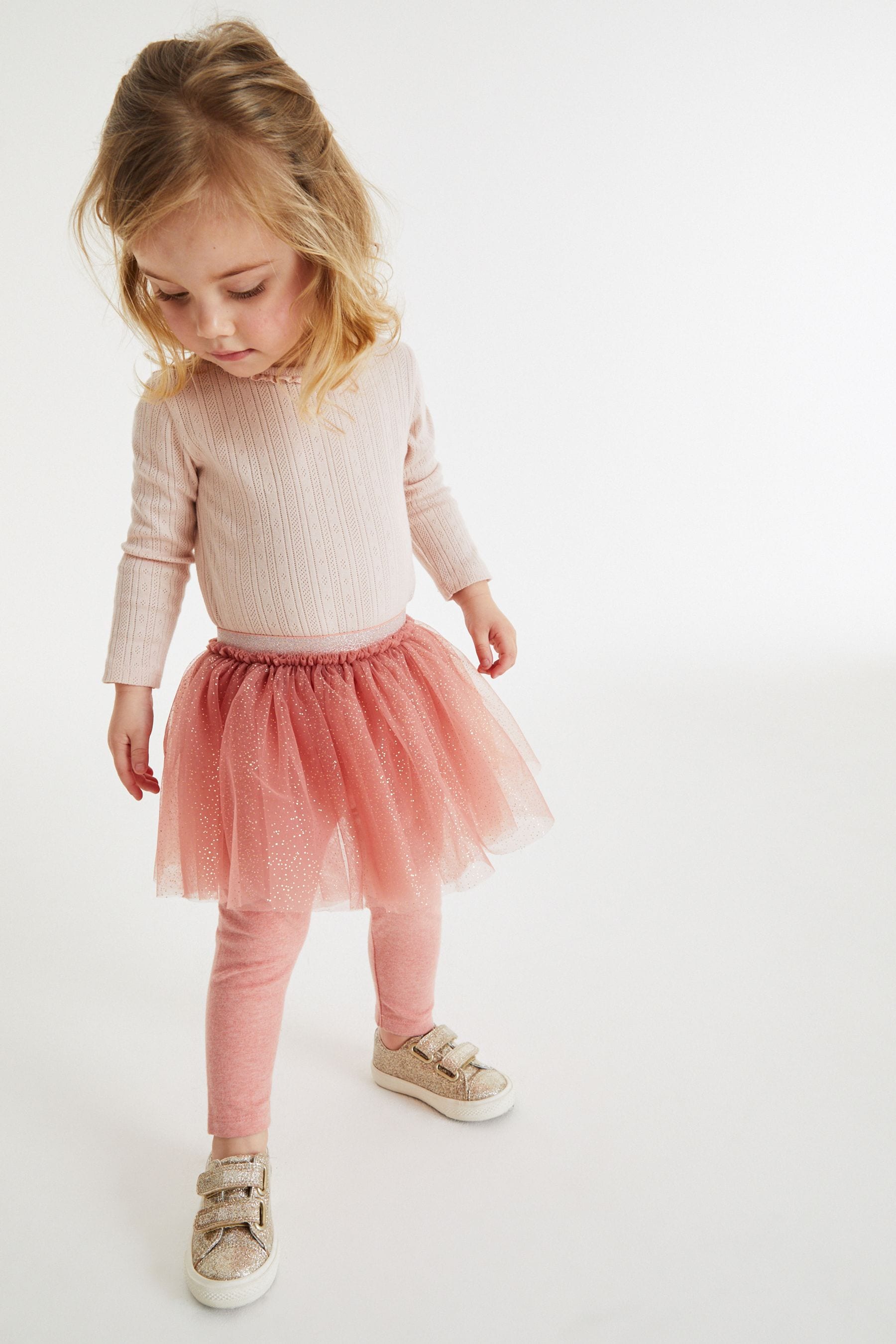 Buy Pink Sparkly Tutu Leggings 3mths 7yrs from Next Luxembourg