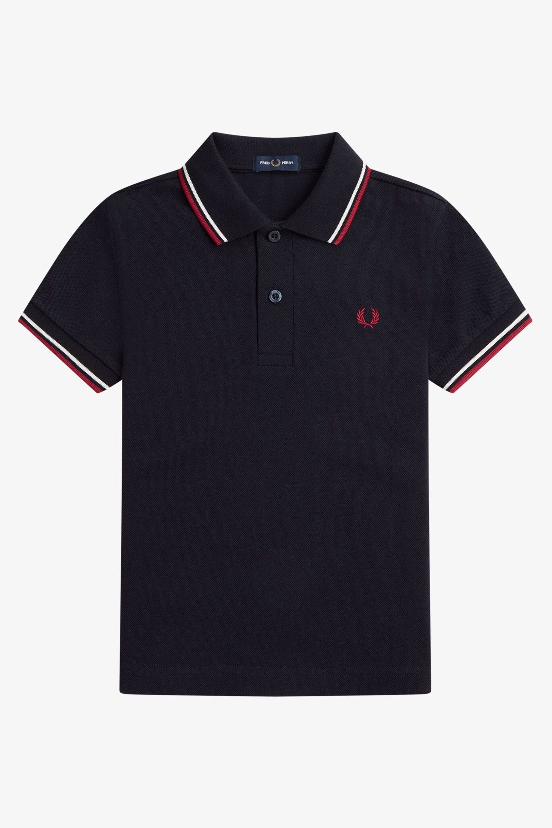 Fred Perry Kids Twin Tipped Polo Shirt - Image 1 of 3