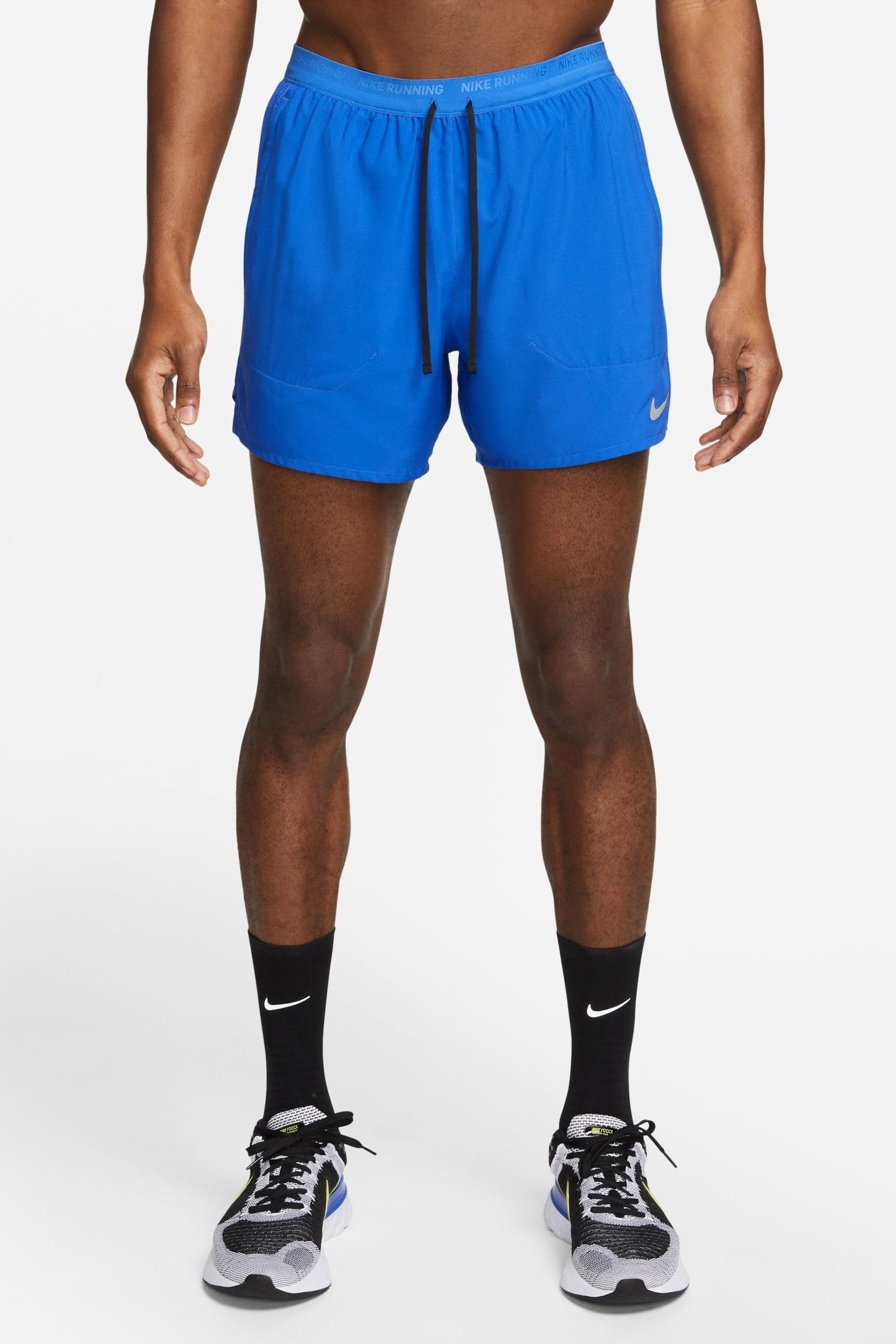 Nike Blue Dri-FIT Stride 5 Inch Running Shorts - Image 1 of 16