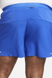 Nike Blue Dri-FIT Stride 5 Inch Running Shorts - Image 6 of 16