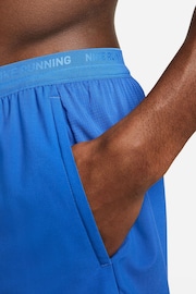 Nike Blue Dri-FIT Stride 5 Inch Running Shorts - Image 8 of 16