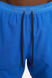 Nike Blue Dri-FIT Stride 5 Inch Running Shorts - Image 9 of 16