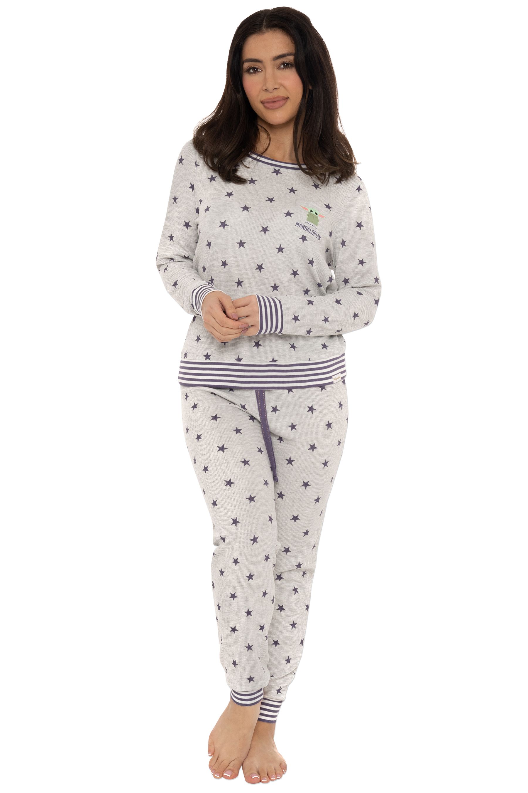 Buy Character Grey Star Aop Mandalorian Long Pyjamas from the Next UK online shop