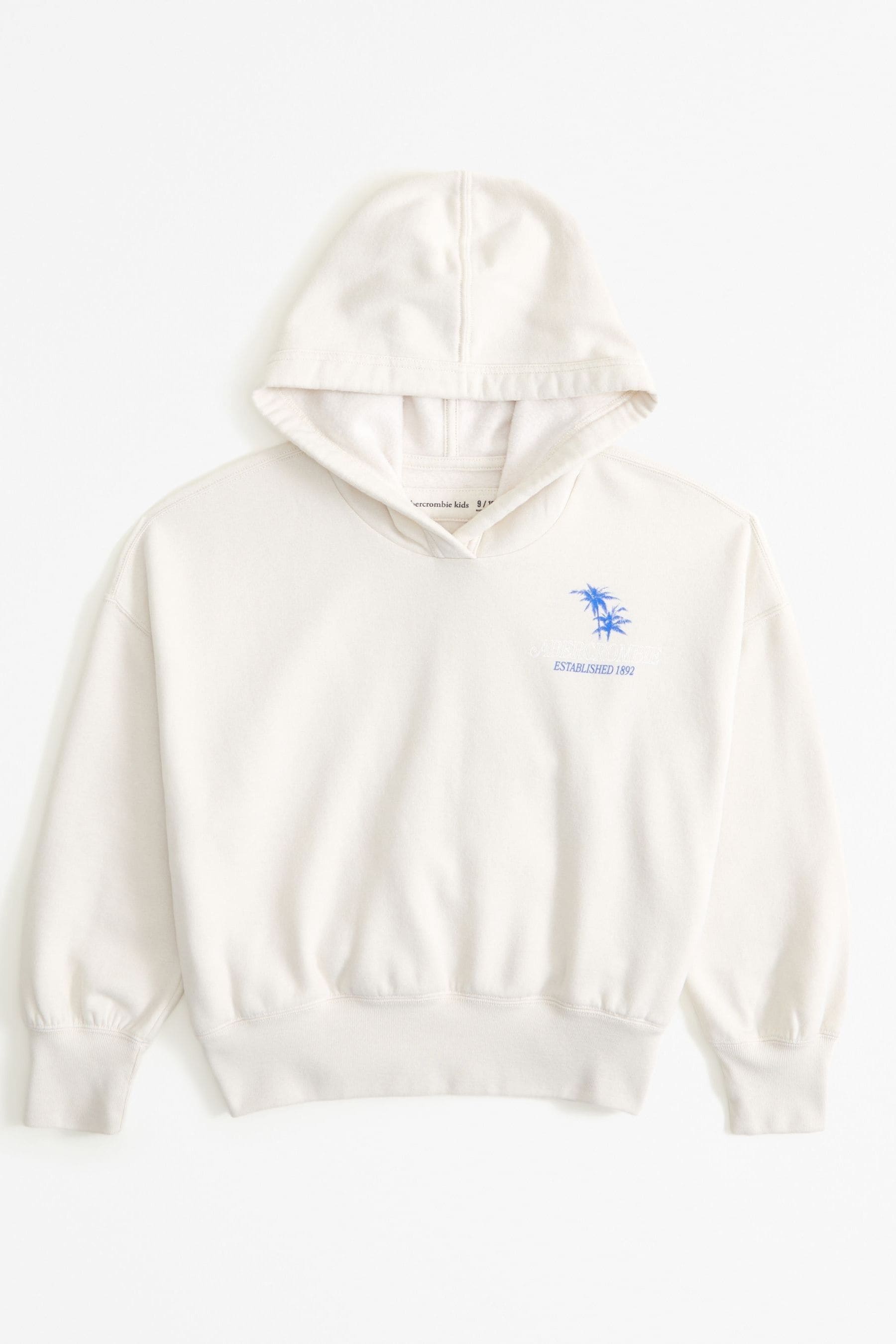 Abercrombie white hoodie 2025