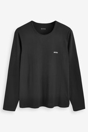 BOSS Black Long Sleeve T-Shirt 3 Pack - Image 3 of 9