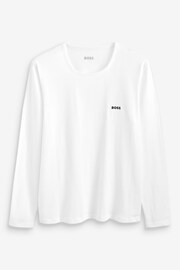 BOSS Black Long Sleeve T-Shirt 3 Pack - Image 3 of 8