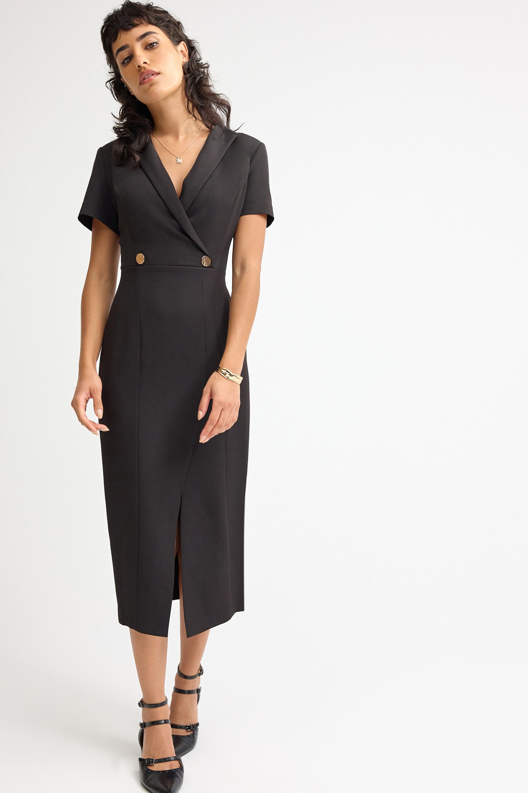 Next black tailored dress clearance