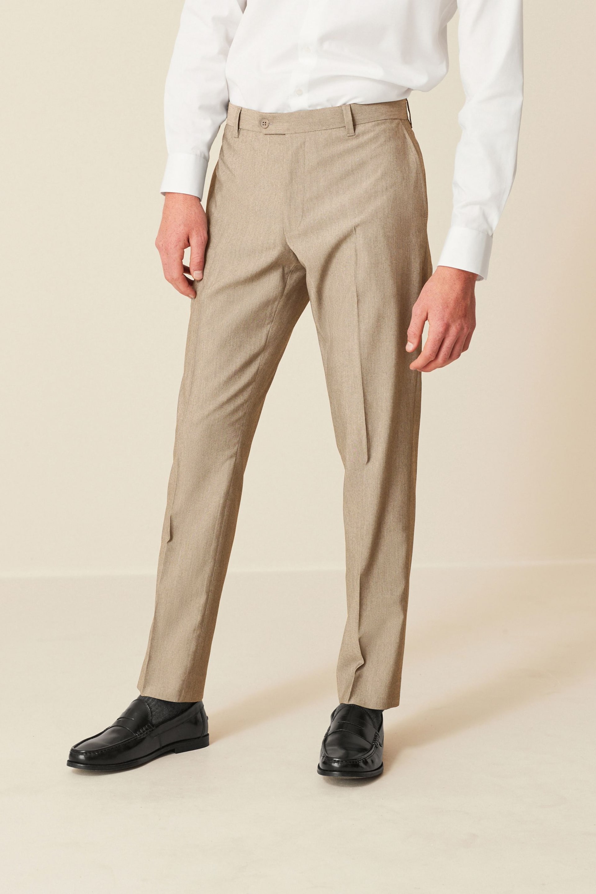 Stone Slim Stretch Smart Trousers - Image 1 of 8