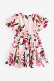 Baker by Ted Baker Pink Floral Scuba Dress - Image 9 of 11