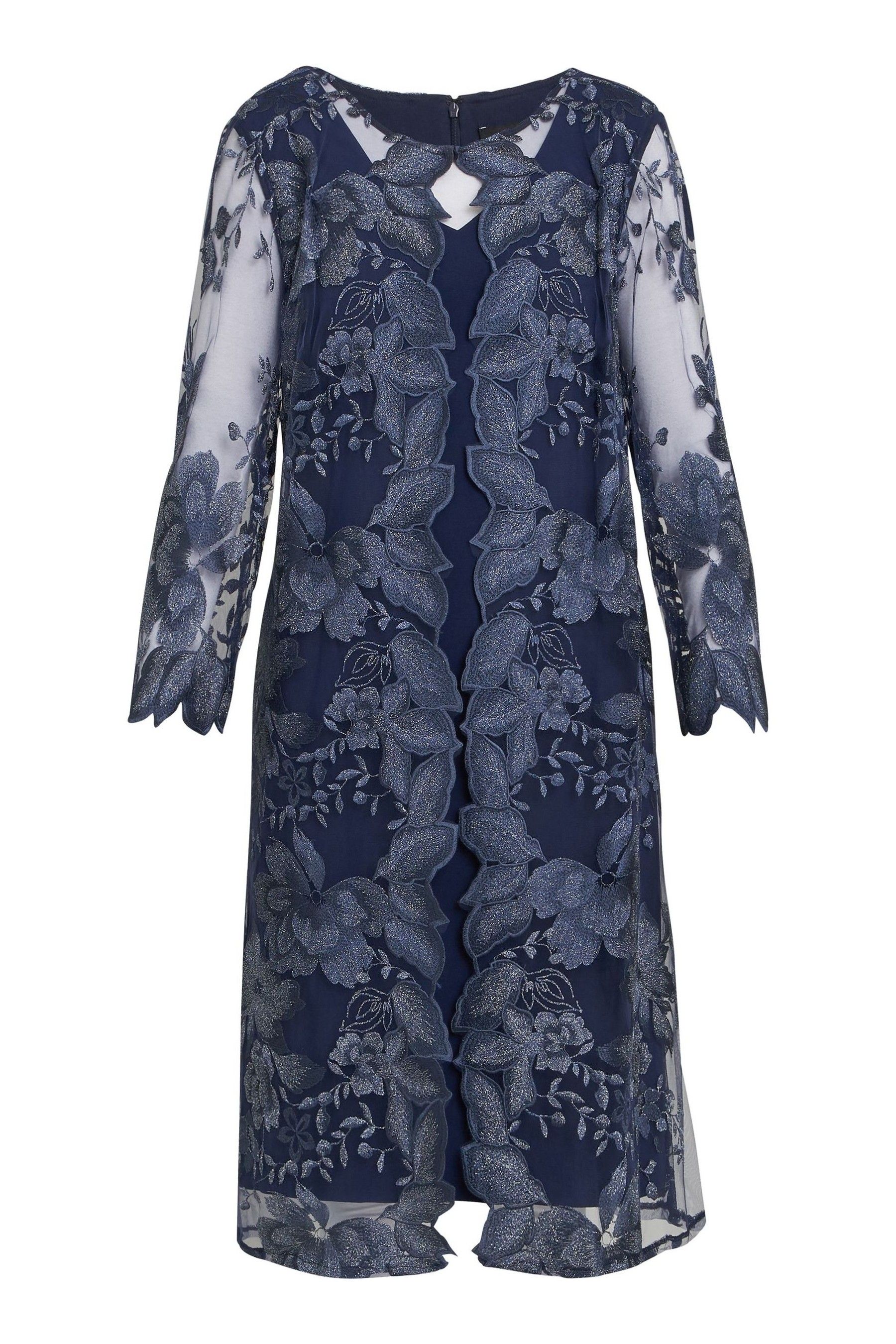 Next navy lace jacket top