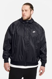 Nike Black Windrunner Hooded Jacket - Image 7 of 13
