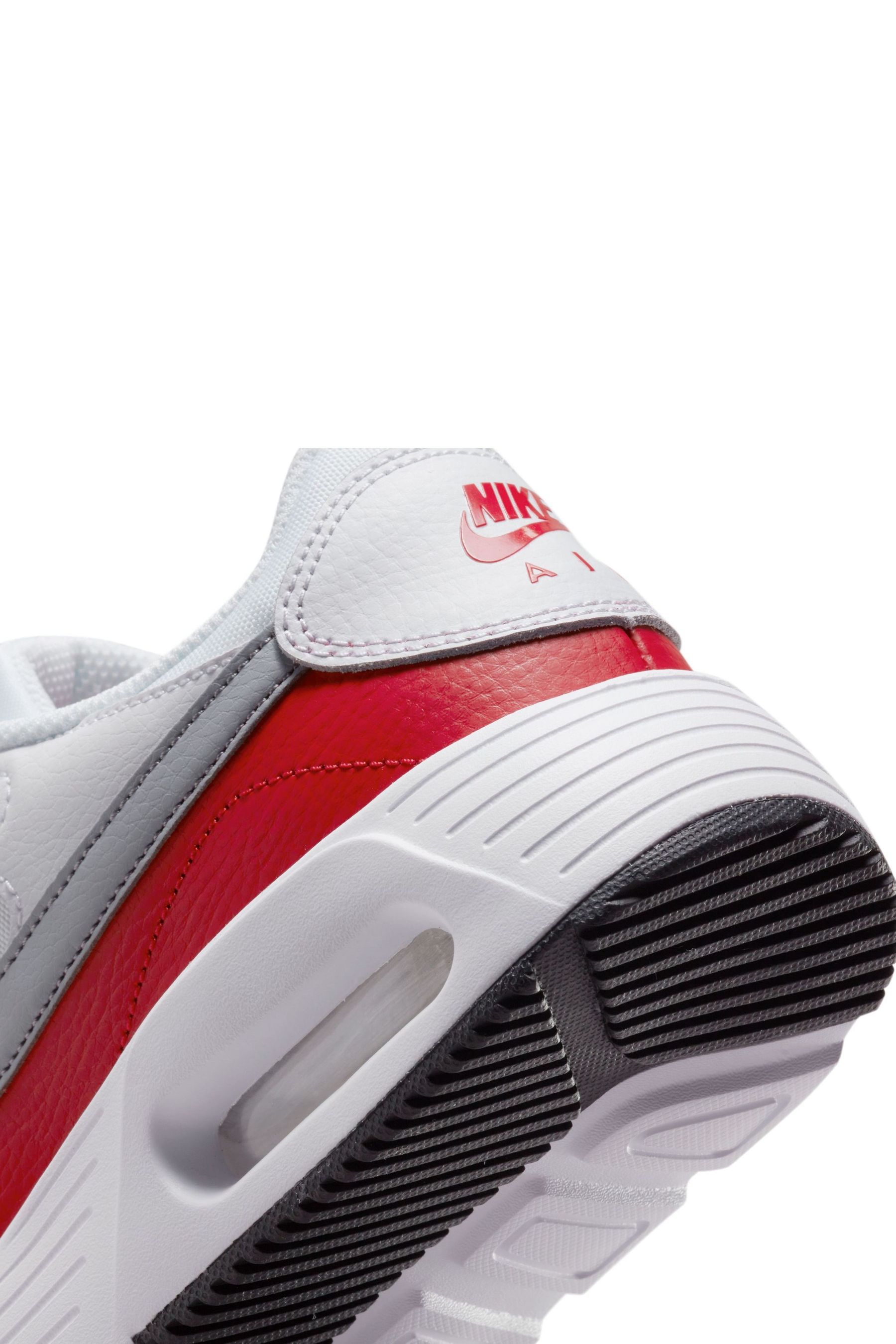 Nike red and white trainers sale
