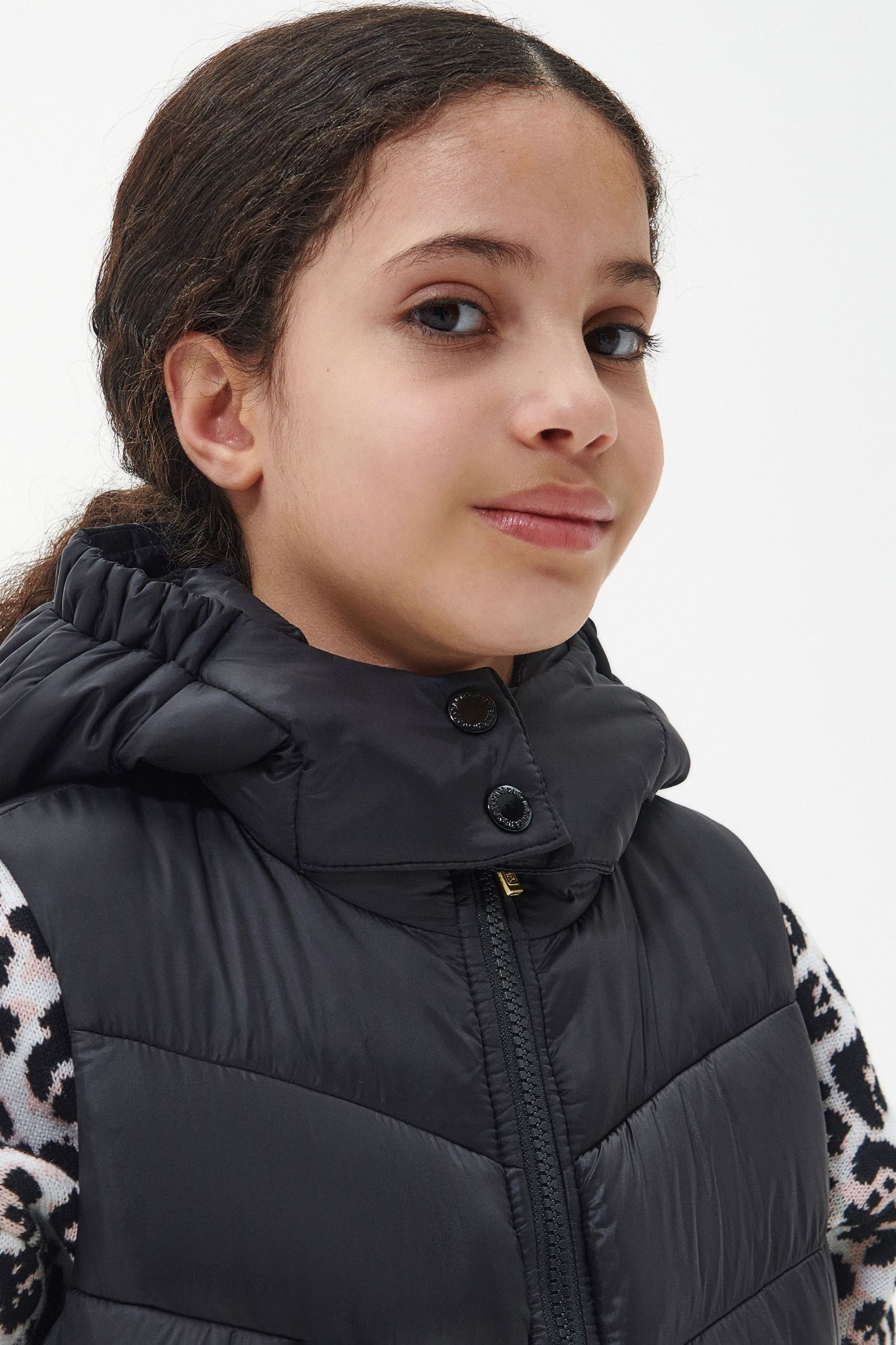 Girls barbour gilet best sale