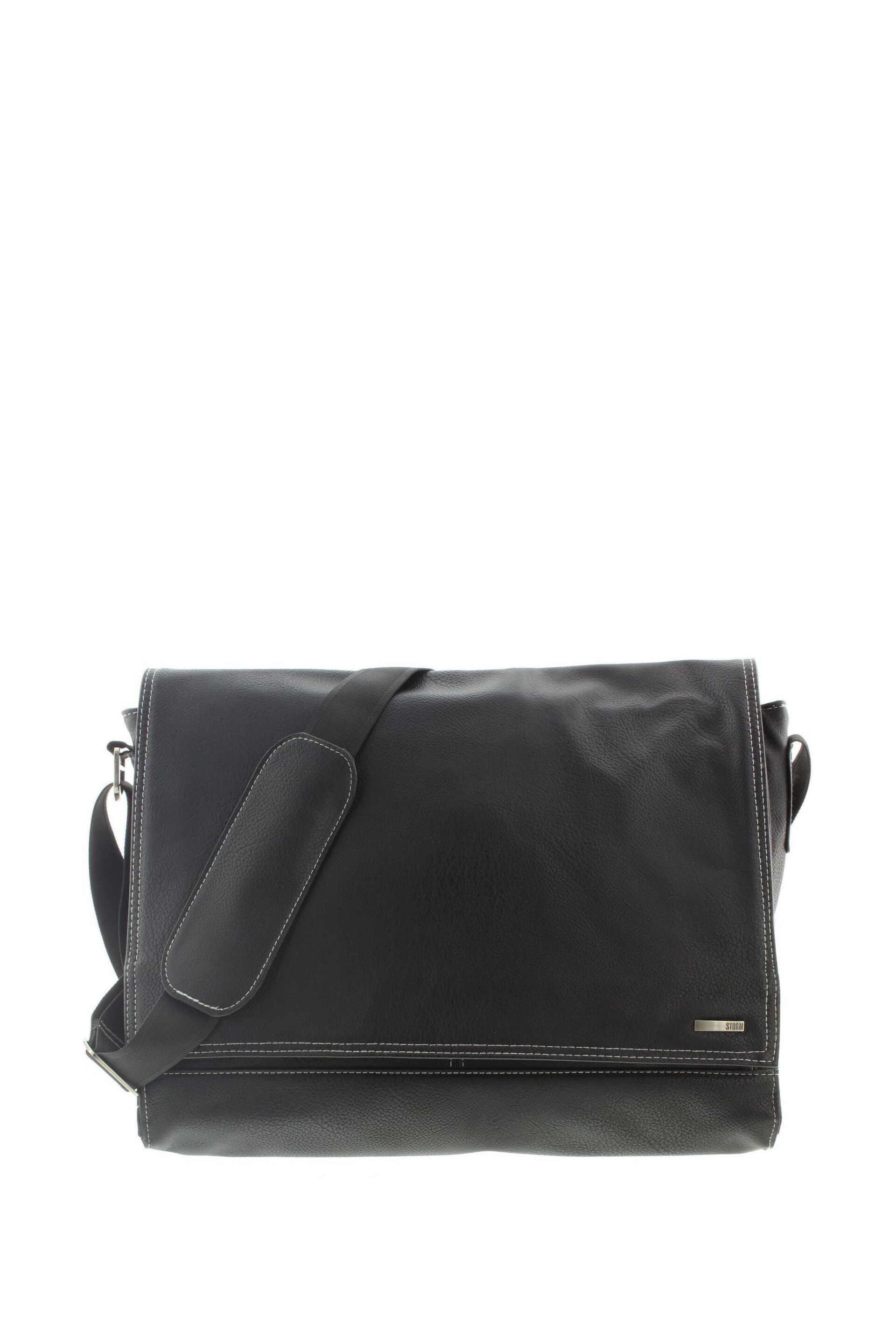 Storm Black Northway Laptop Messenger Bag - Image 2 of 6