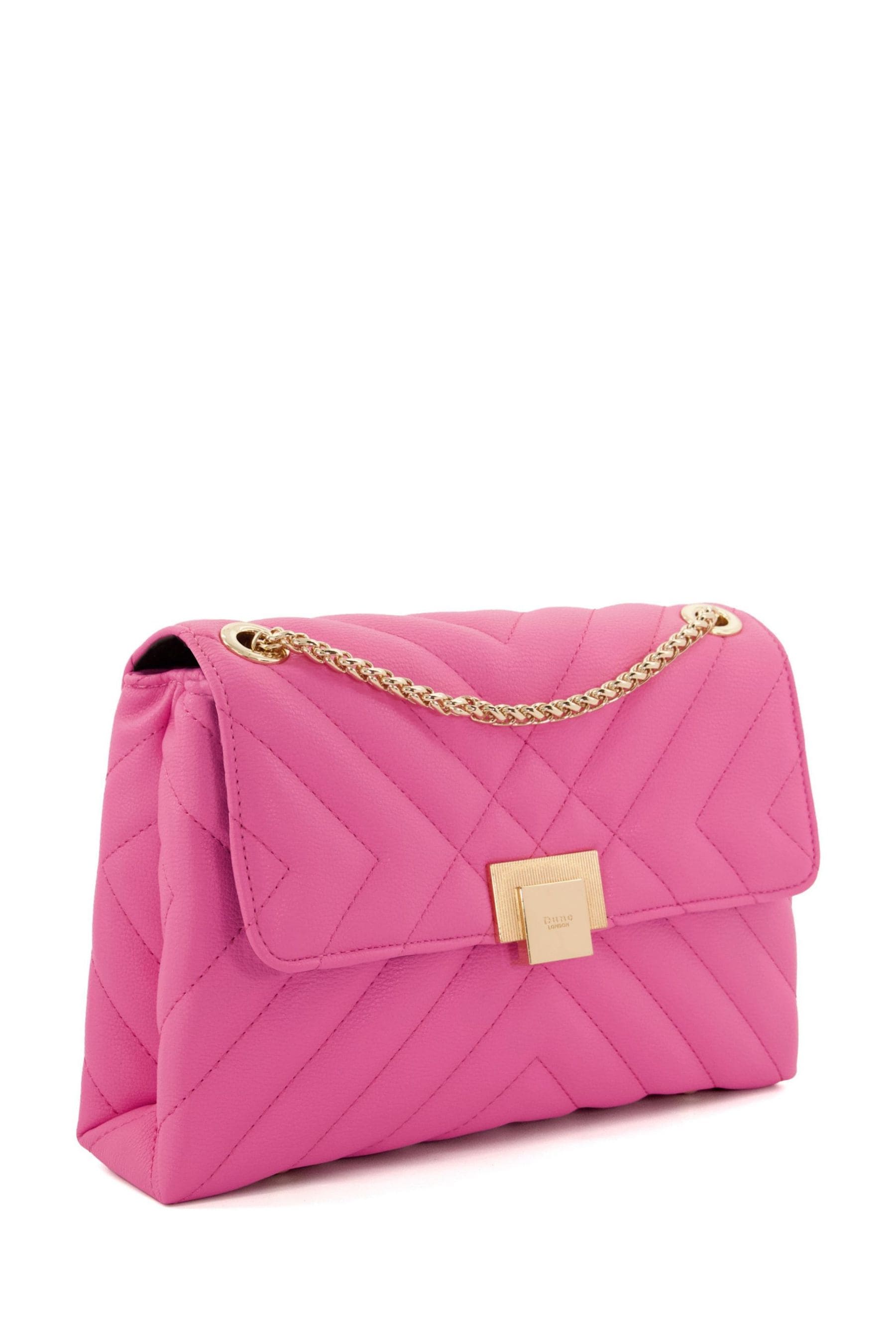 Buy Dune London Pink Dorchester Small Quilted Shoulder Bag from Next Luxembourg