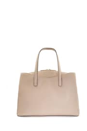 Dune London Nude Large Dignify Quilted Tote Bag - Image 3 of 4