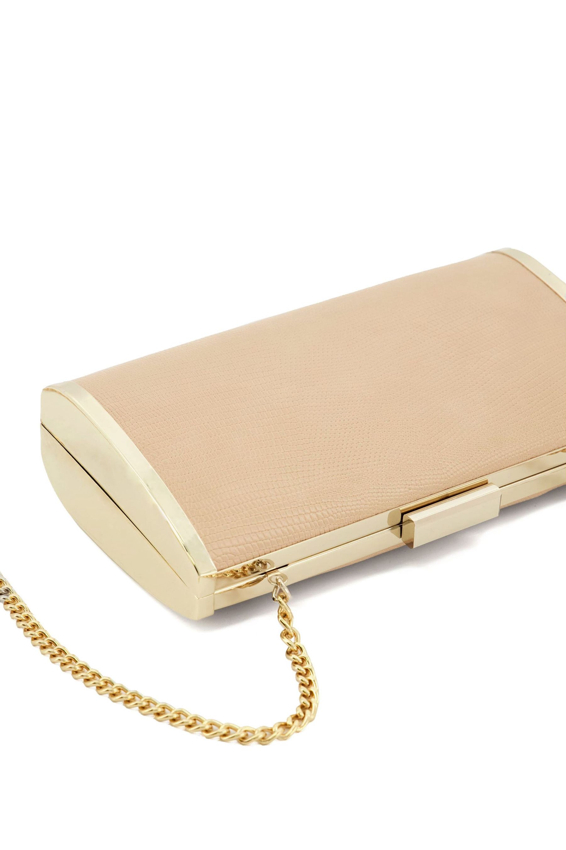 Dune nude clutch bag outlet