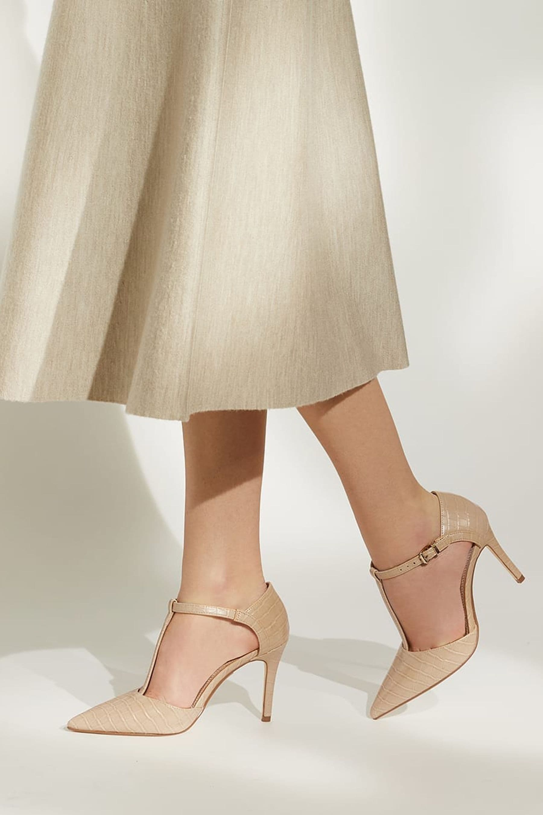 Dune nude heels discount