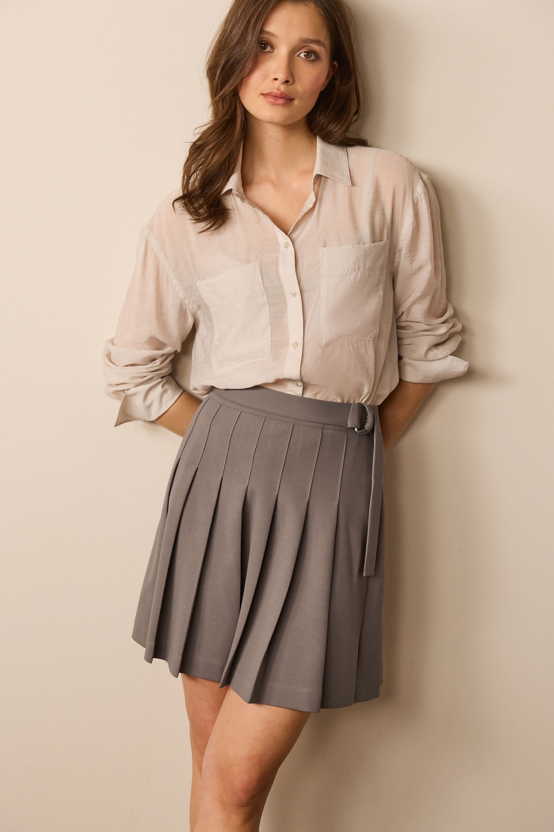 Next tan skirt online
