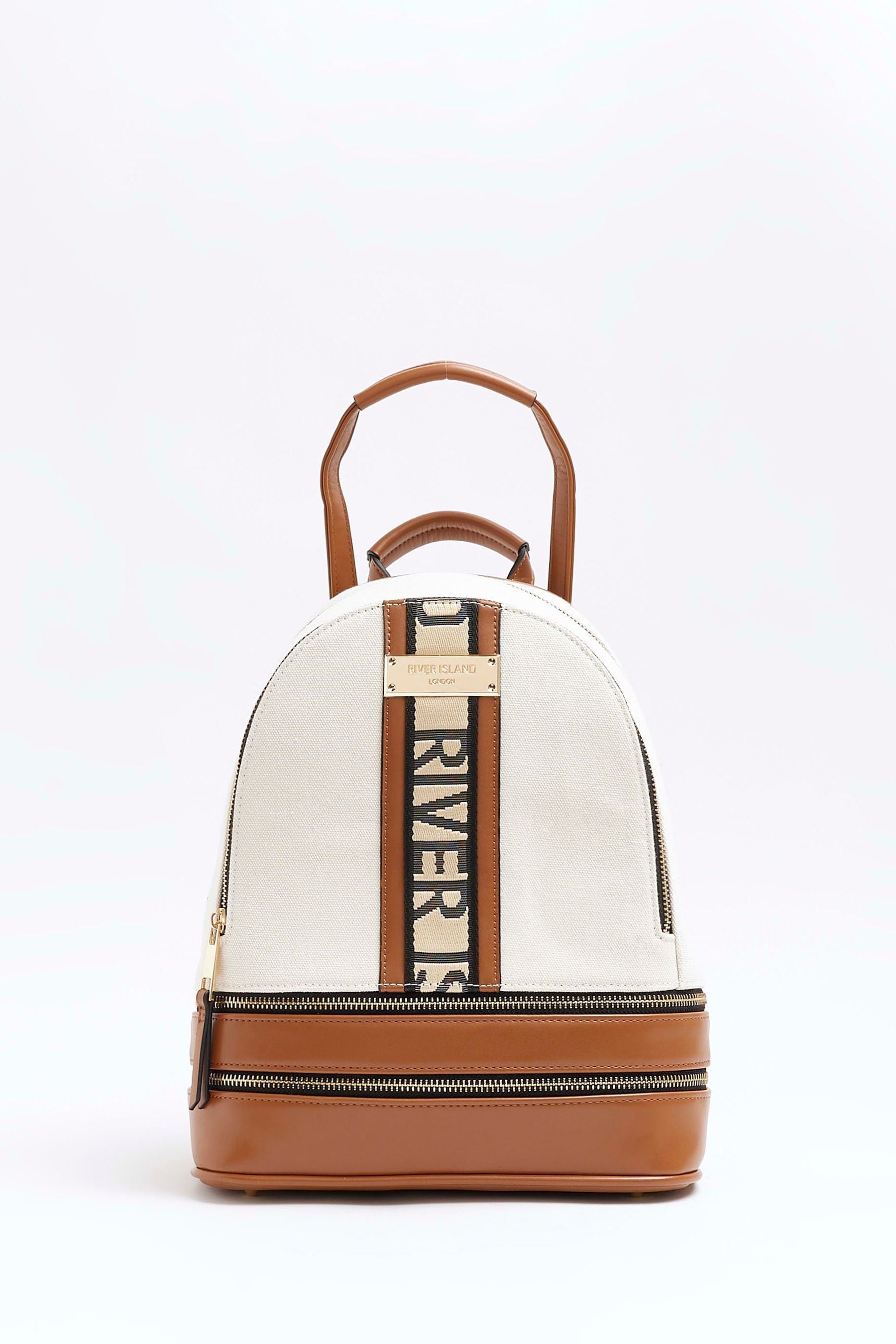 River island backpack bags shop