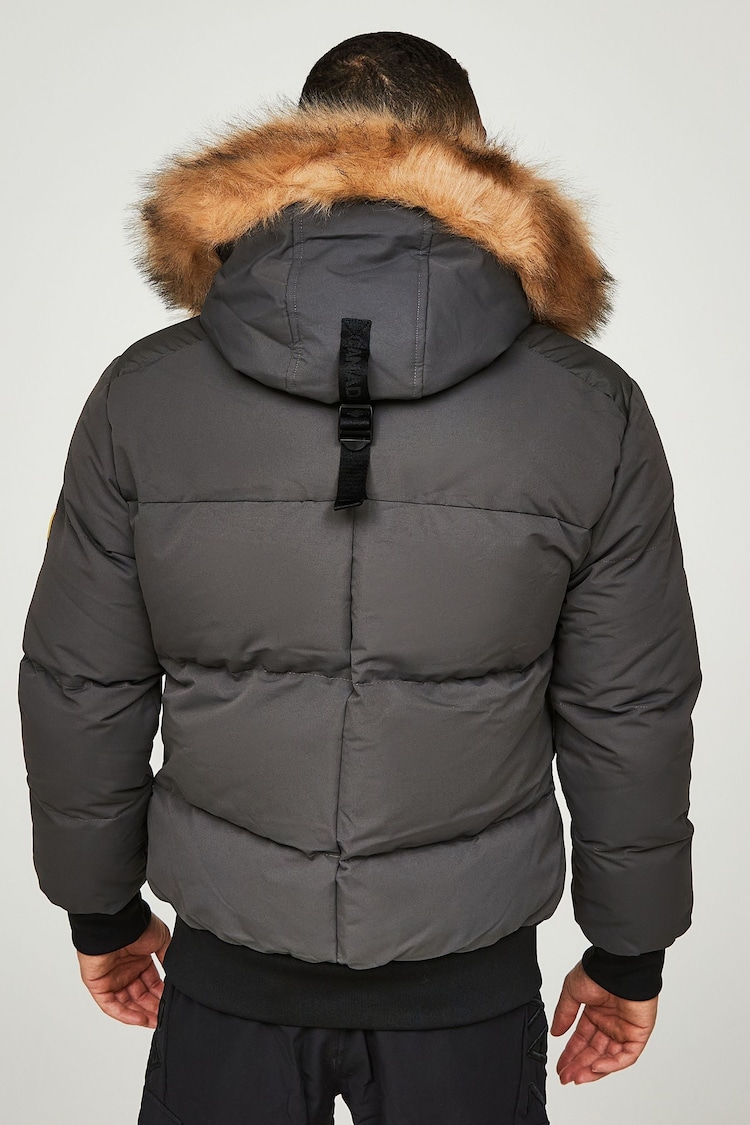 Zavetti Canada Mens Aylmer Bomber Parka Jacket - Image 2 of 6