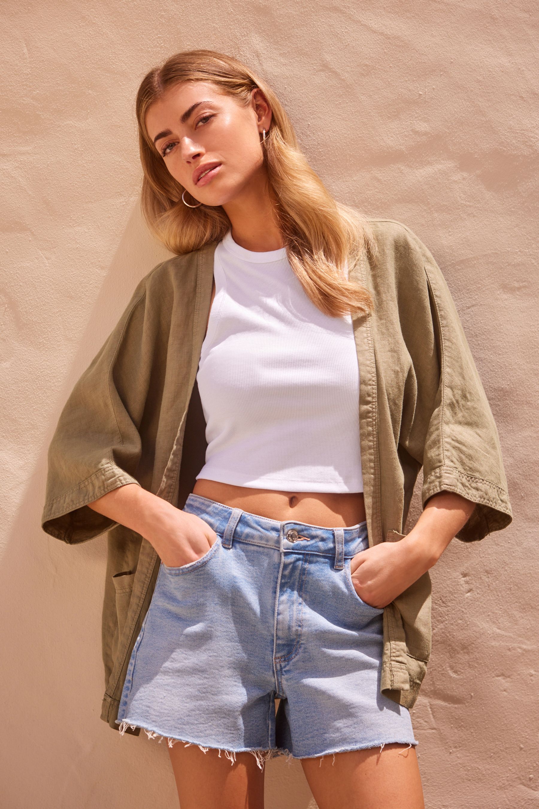 Next linen jacket store
