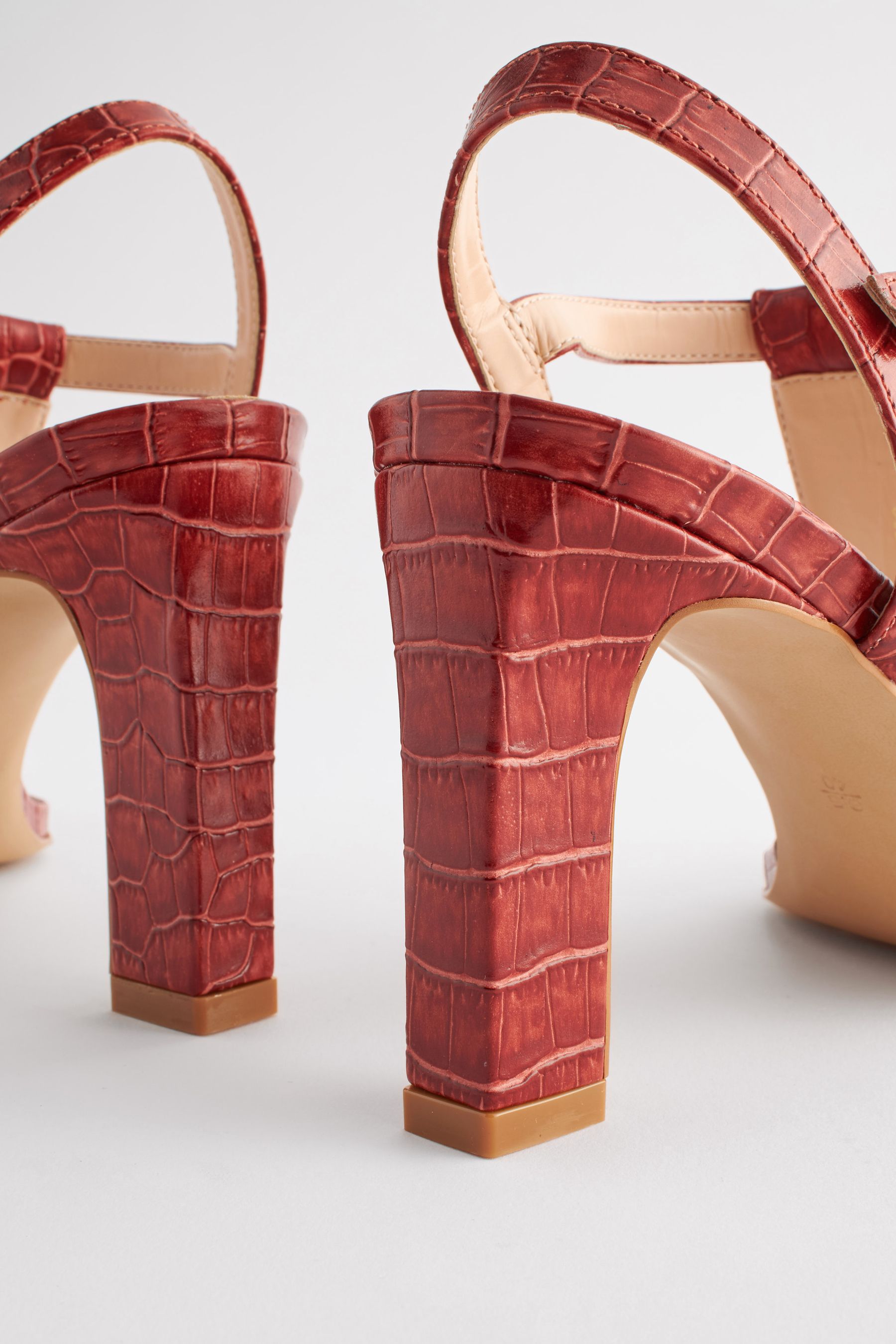 Red t bar sandals deals