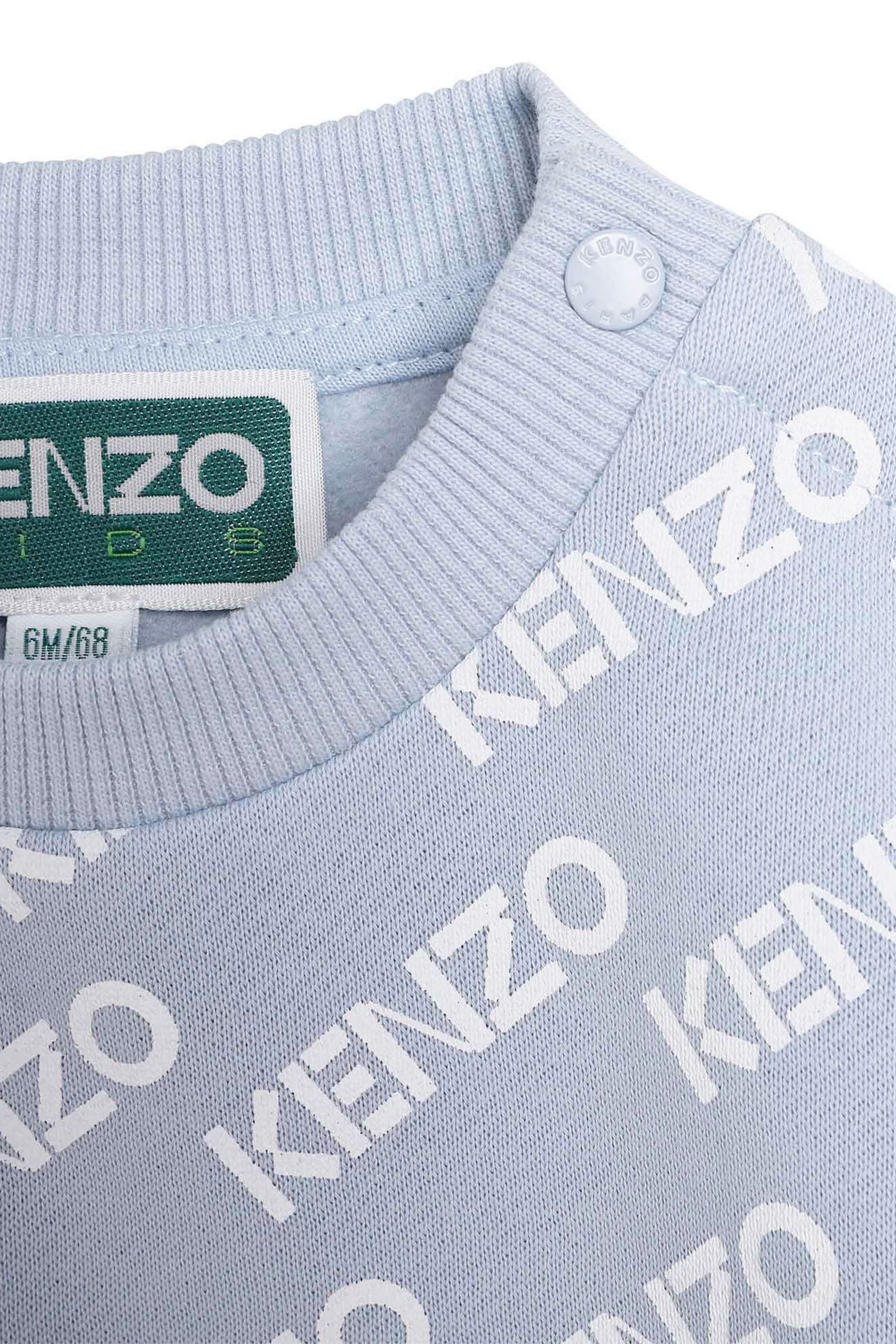 Baby blue kenzo sweatshirt hot sale