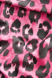 Pink Leopard Roll Top Bikini Bottoms - Image 6 of 6