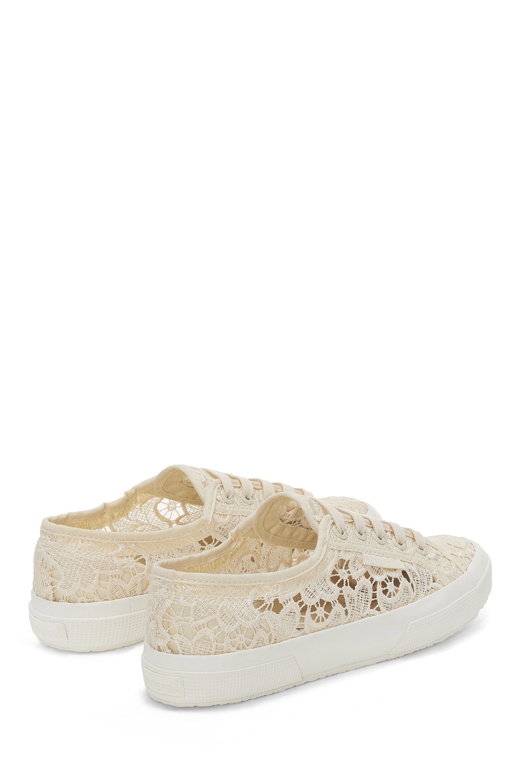 Superga lace trainers shop
