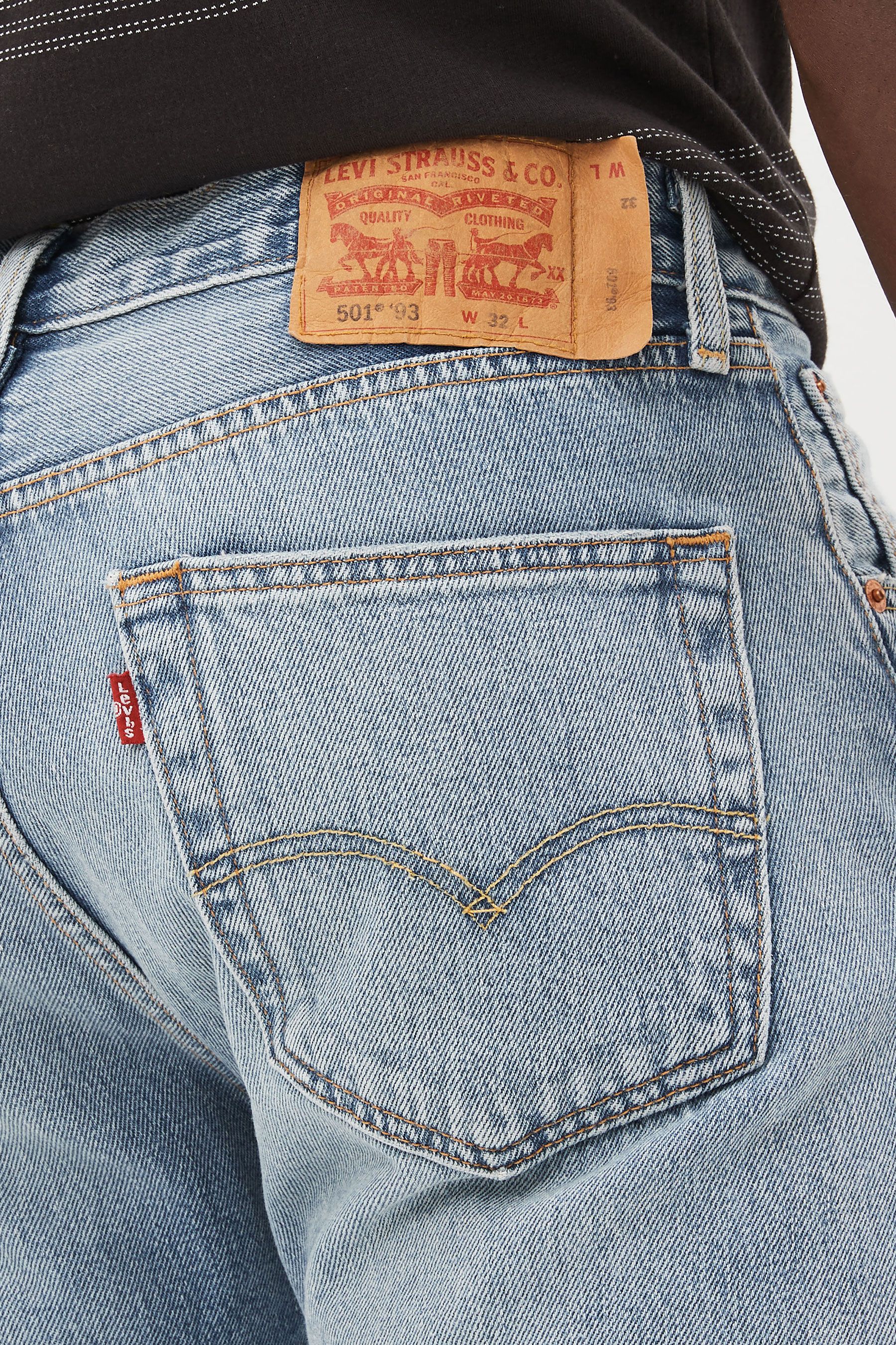 Levi's mid blue jeans sale