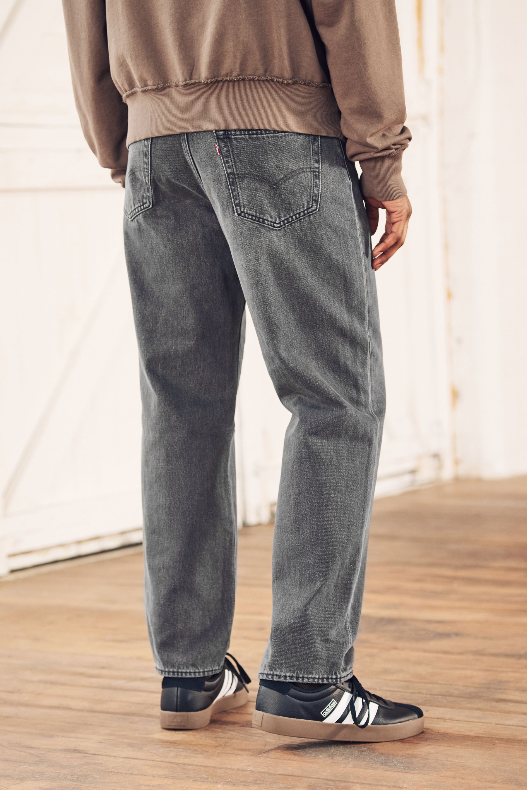 Buy Levi s Grey 568 Stay Loose Jeans from Next Luxembourg