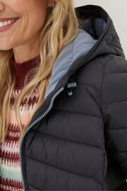 FatFace Black Ruby Lightweight Puffer Jacket - Image 3 of 5