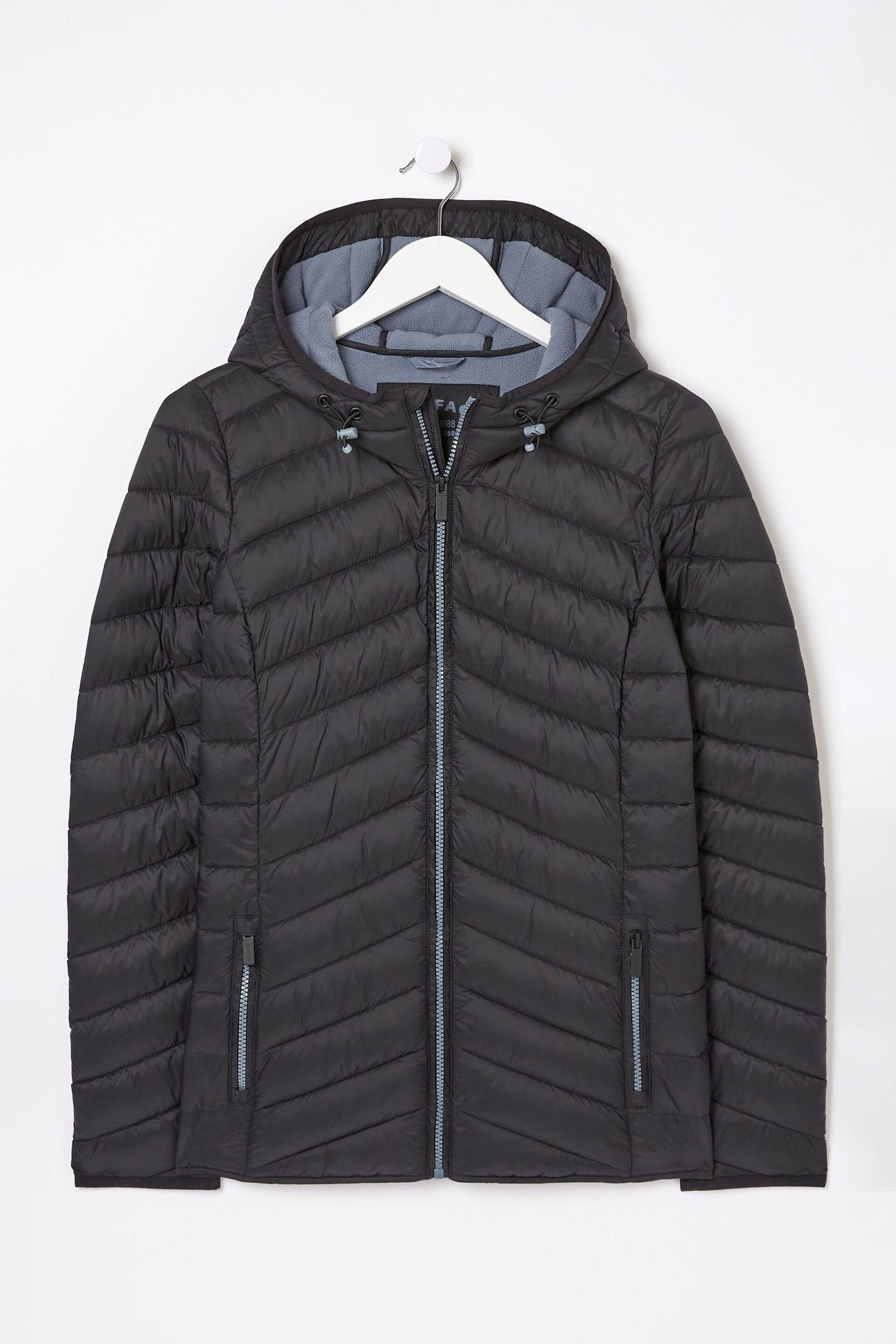 FatFace Black Ruby Lightweight Puffer Jacket - Image 5 of 5