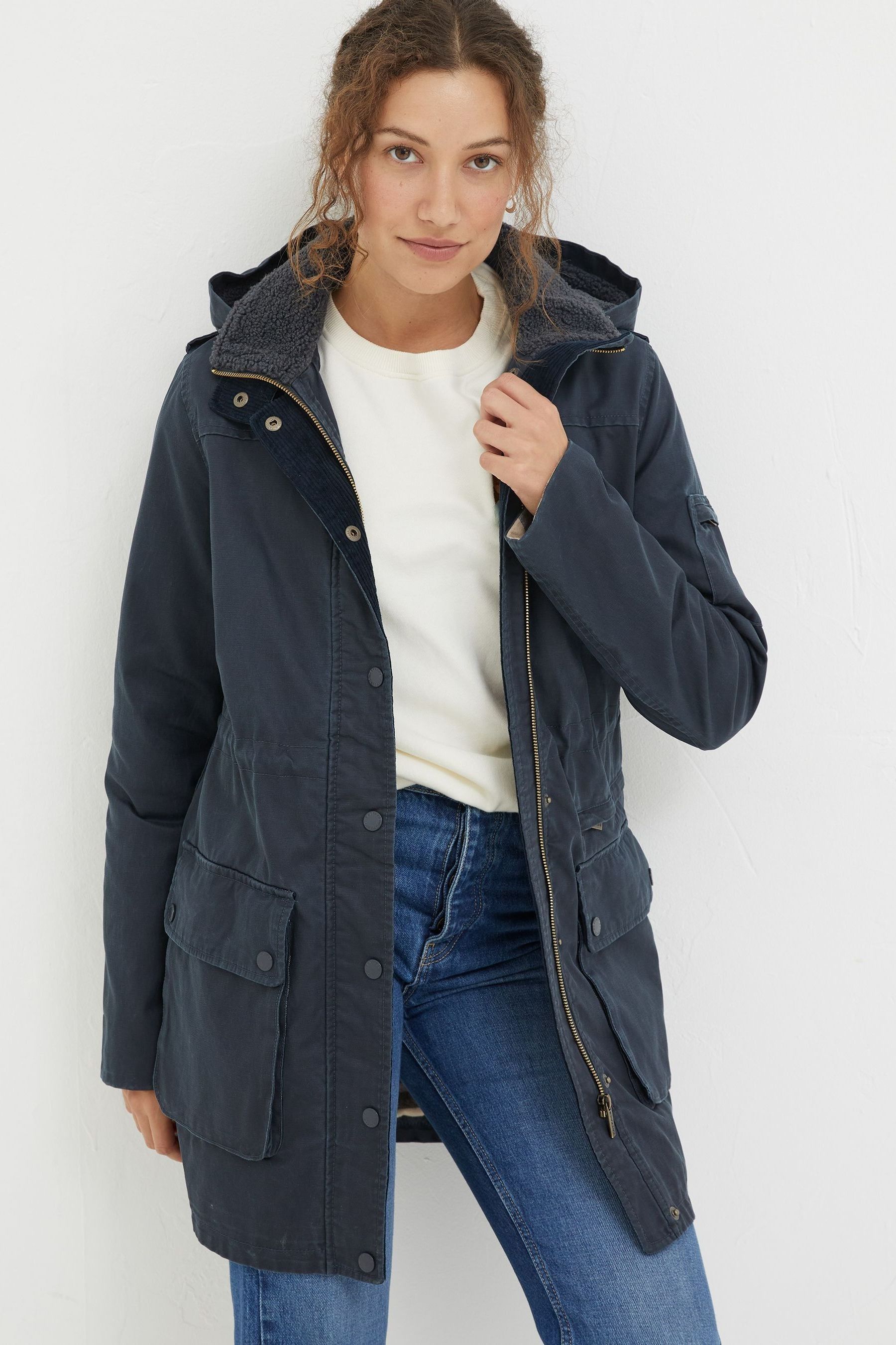 Longline anorak jacket online