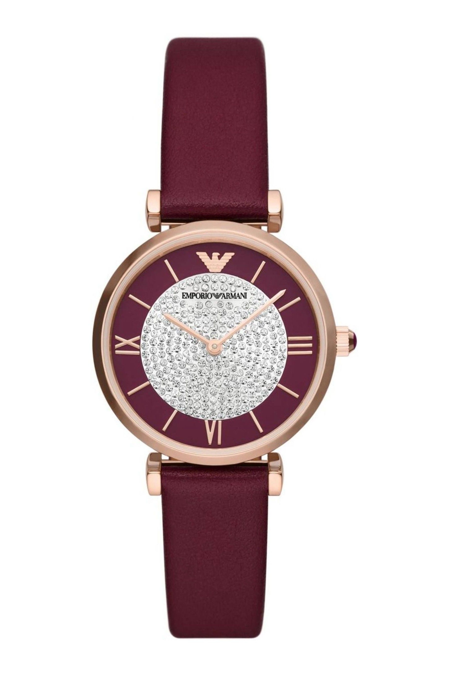 Buy Emporio Armani Ladies Purple Watch from the Next UK online shop