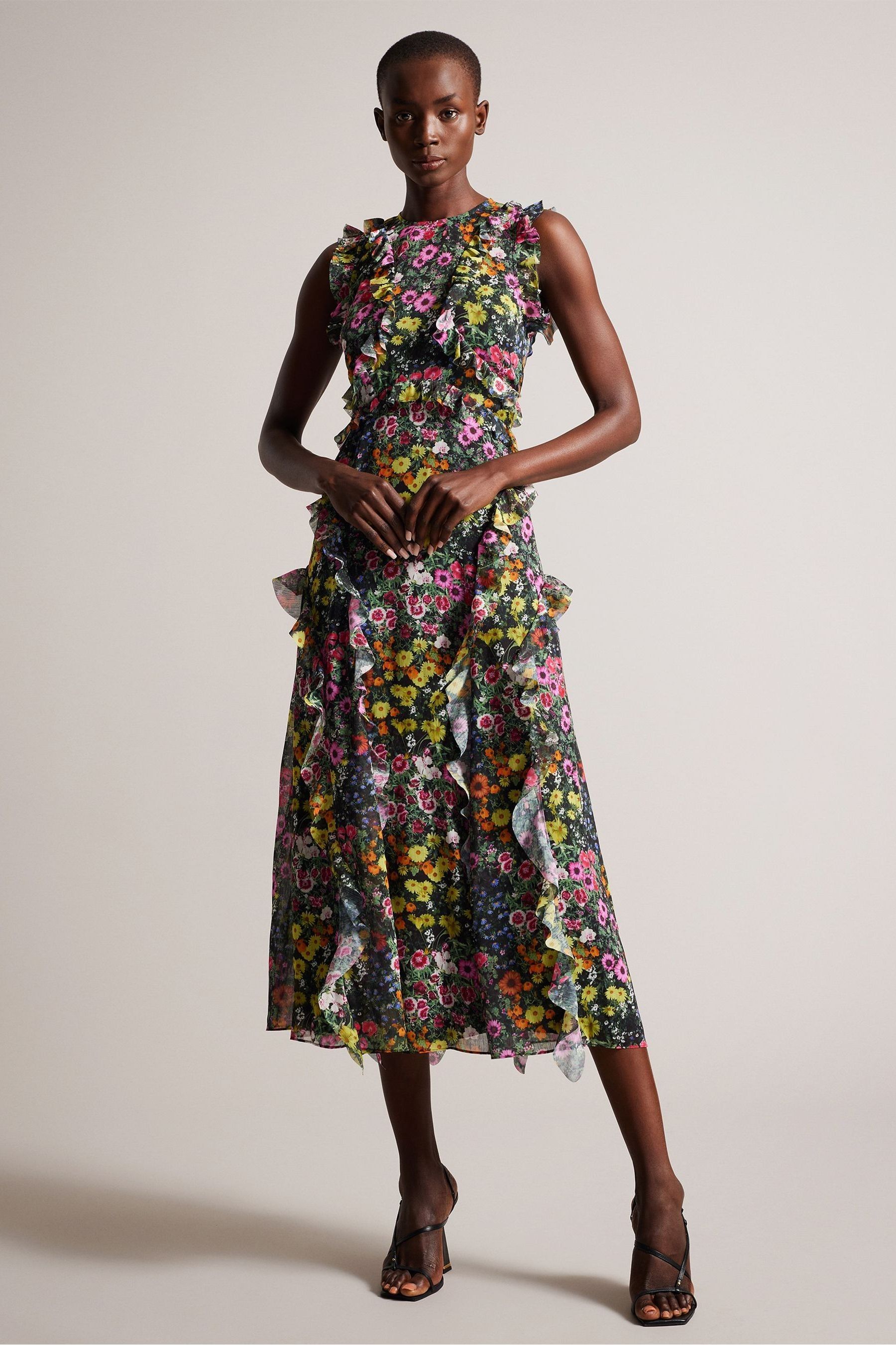 Ted baker waterfall dress outlet